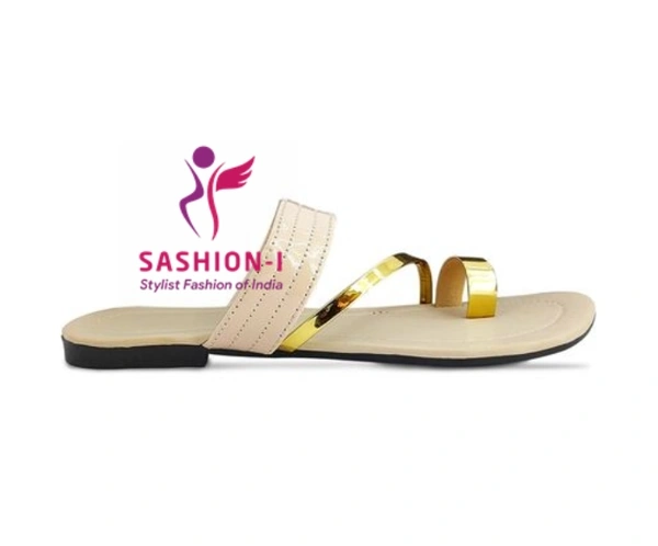 Stylish Flat sandal for women - Cream
