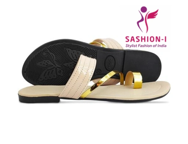 Stylish Flat sandal for women - Cream