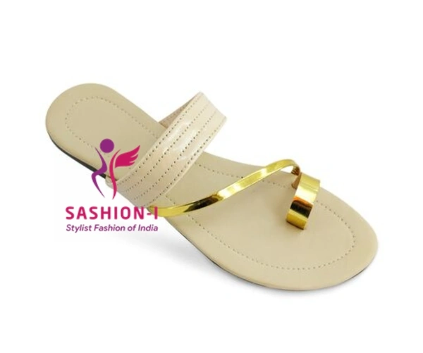 Stylish Flat sandal for women - Cream