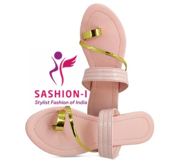 Stylish Flat sandal for women - Baby Pink