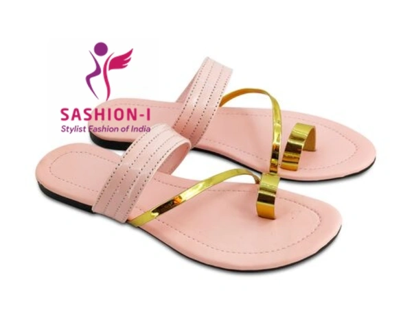 Stylish Flat sandal for women - Baby Pink
