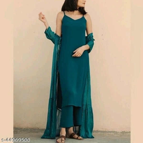 Kurta Set With Shrug - green, xl, xxl