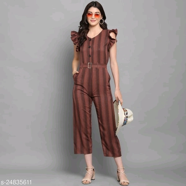 Glamourous Women Jumpsuit - s,m,l,xl,, brown  ,nude color