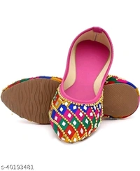 Punjabi Juttie - ind 4, ind 5, ind 6, ind7 ,ind 8, pink,yellow,blue, red, mentioned product size and colour in your address details thankyou.