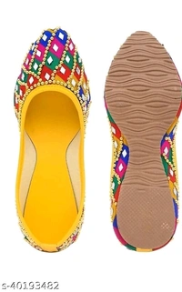 Punjabi Juttie - ind 4, ind 5, ind 6, ind7 ,ind 8, pink,yellow,blue, red, mentioned product size and colour in your address details thankyou.