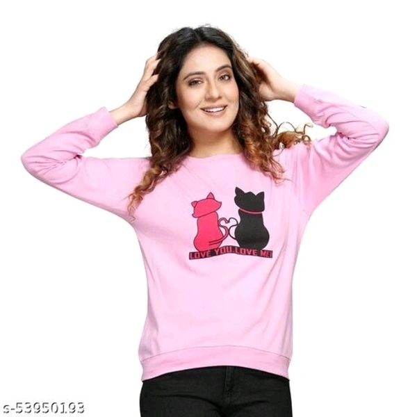 Women Sweatshirt - Red,pink,peach, m ,l,xl,xxl