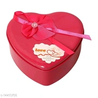 Heart Shape Gift Box With Beautiful Teddy Bear - free size, blue,red,pink