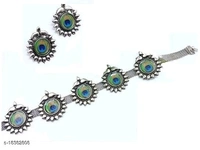 Choker Set - silver, free size