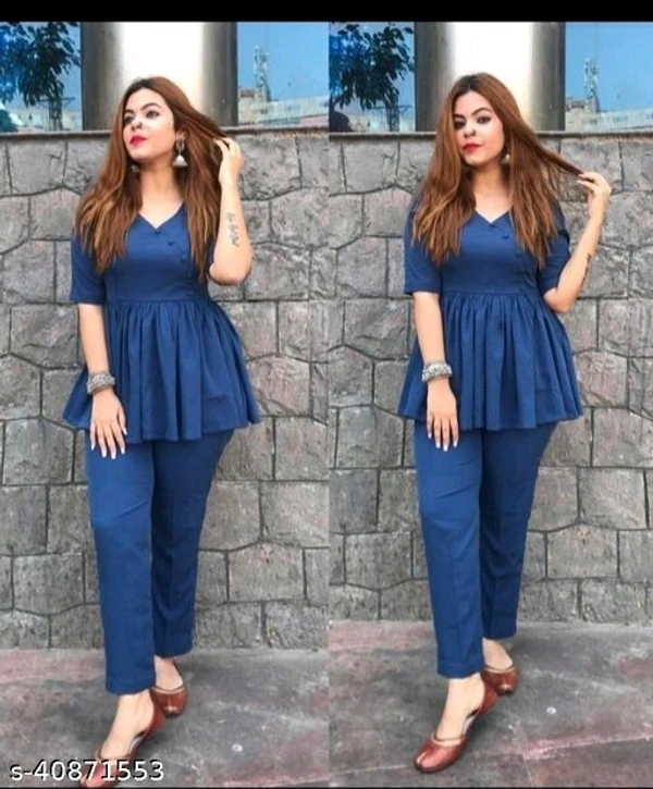 Top With Pant  - small, medium,large,extra large, Blue