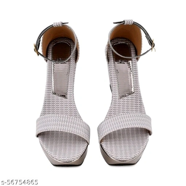 Women Heels - IND-4, IND-5, IND-6, IND-7, IND-8, IND-9, silver,kesariya,black, mentioned product size and colour in your address details thankyou