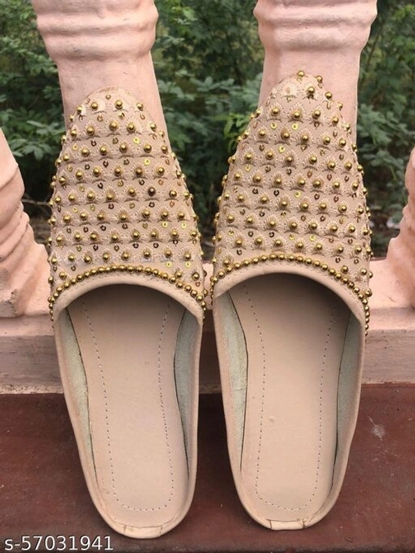 Stylish Jutties -  IND-3, IND-4, IND-5, IND-6, IND-7, IND-8, light grey,orange,mehndi color, Mentioned product size and colour in your address details thankyou