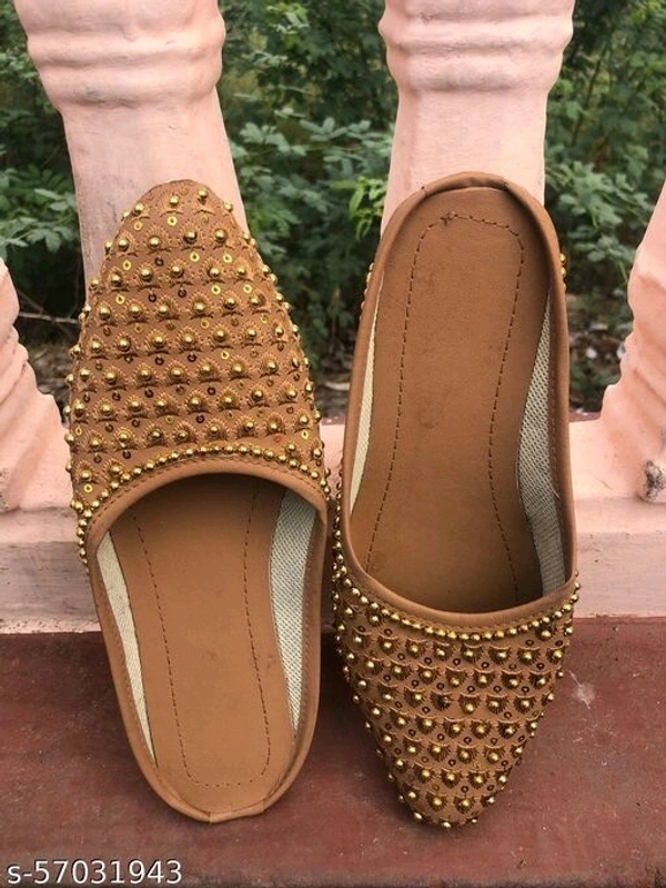 Stylish Jutties -  IND-3, IND-4, IND-5, IND-6, IND-7, IND-8, light grey,orange,mehndi color, Mentioned product size and colour in your address details thankyou