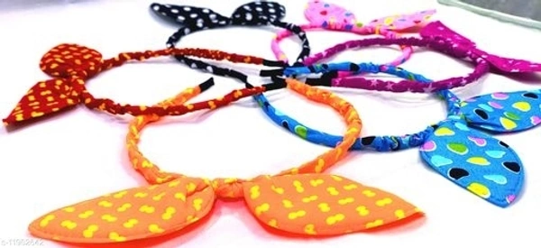 Stylish Hair Band - multicolored, free size