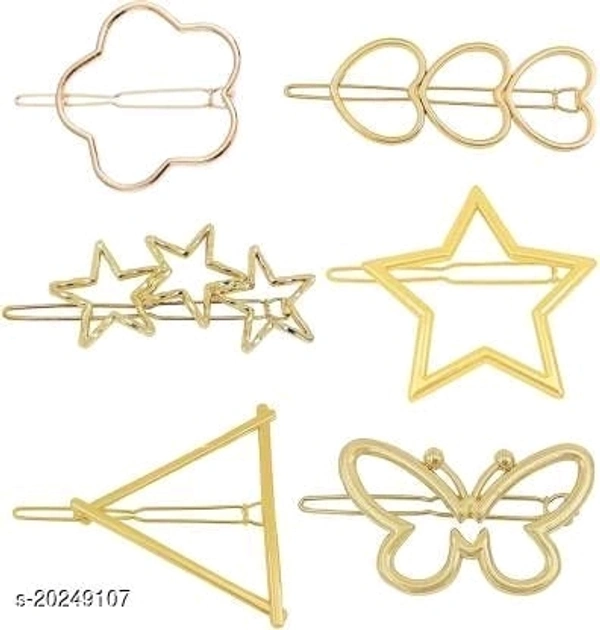 Metal Hair Clip Combo - free size