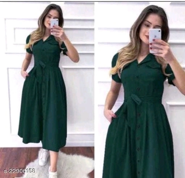 Shirt Dress - green,red,grey,black, yellow