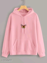 Stylish Hoody - pink,purple,gajri