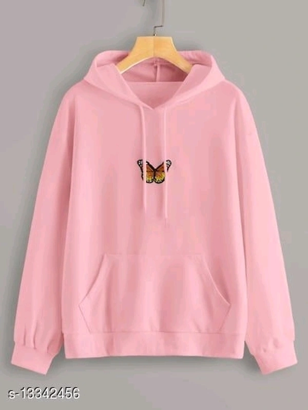 Stylish Hoody - pink,purple,gajri