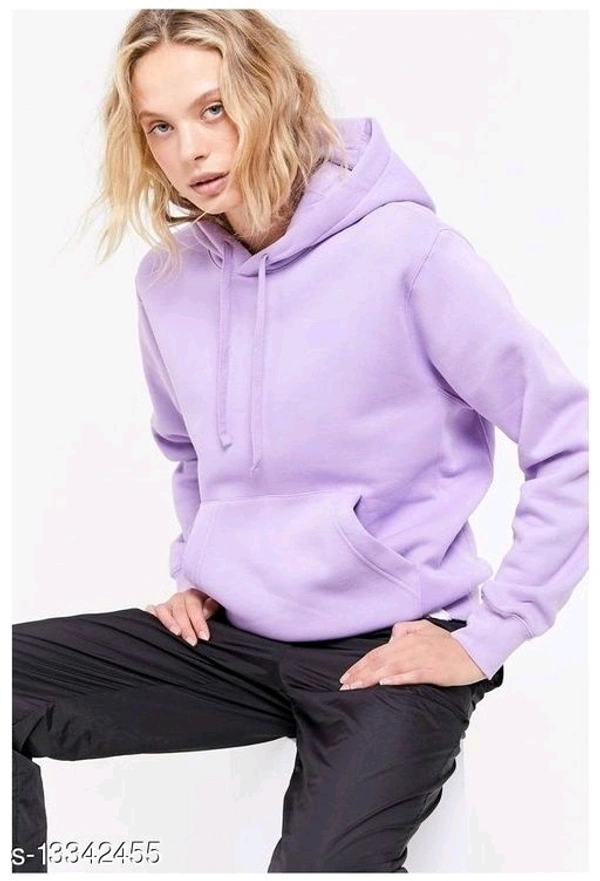 Stylish Hoody - pink,purple,gajri