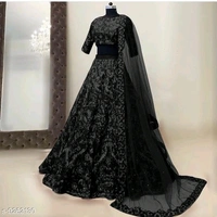 Gorgeous Lehngas - blue,mehroon,black,red