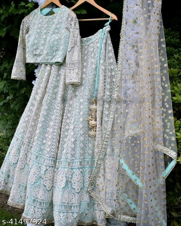 Stylish Lehnga - light parrot 