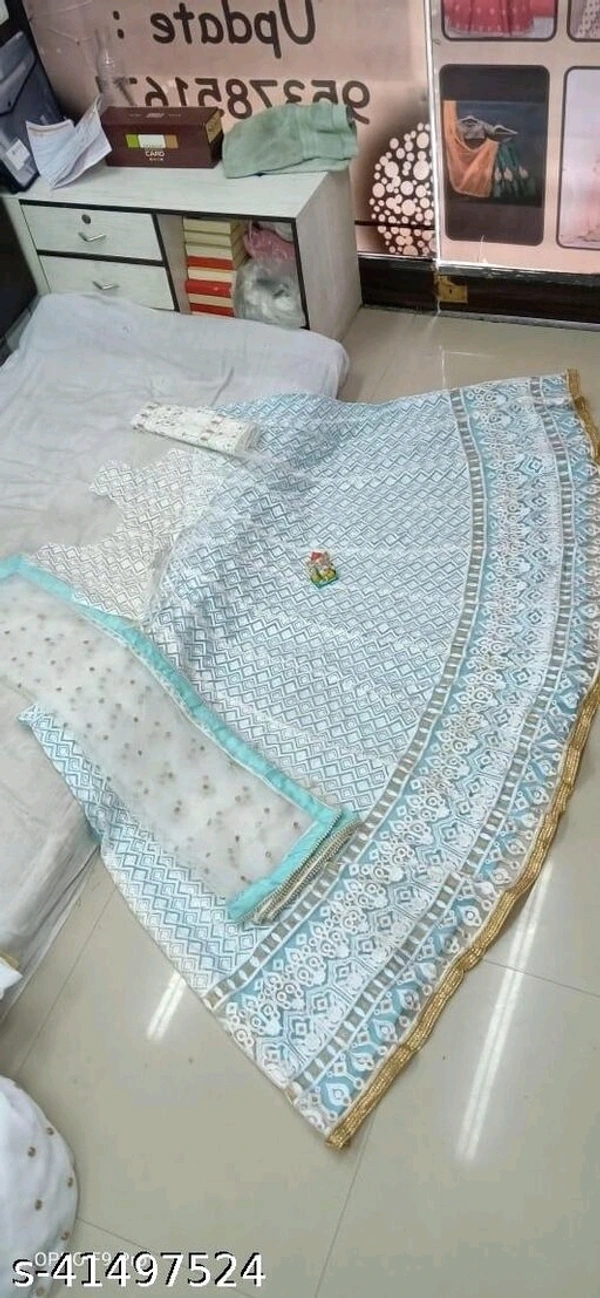 Stylish Lehnga - light parrot 