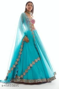 Sky Blue Lehnga - sky blue