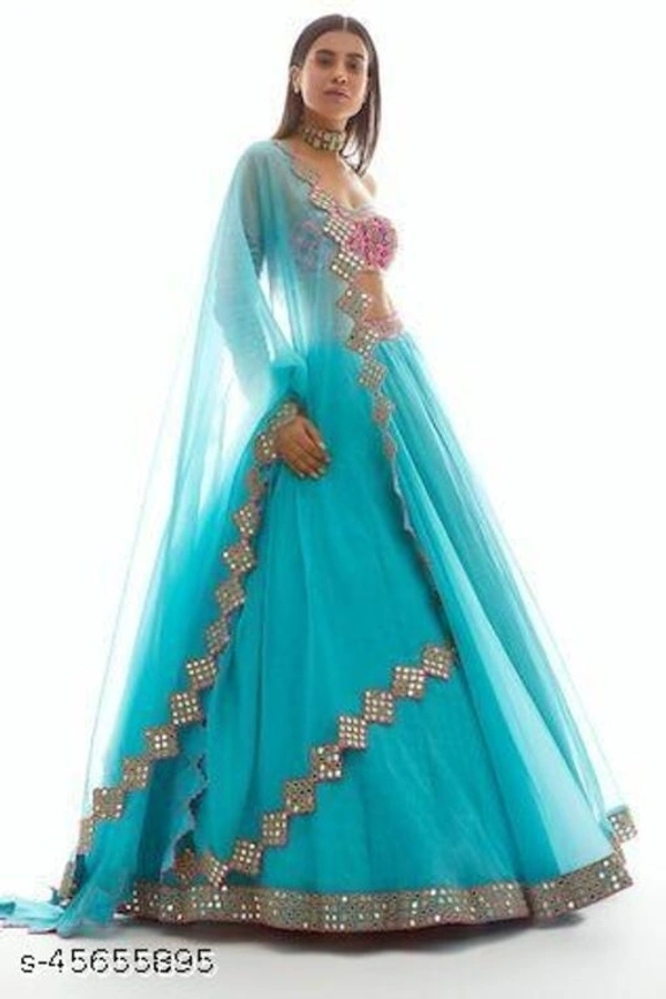 Sky Blue Lehnga - sky blue