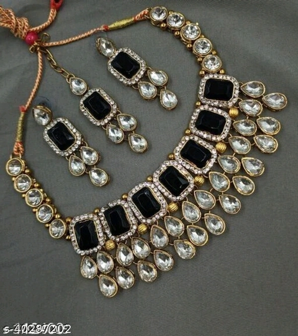 Urban Choker Set  - black,pink,green,grey