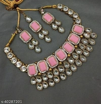 Urban Choker Set  - black,pink,green,grey
