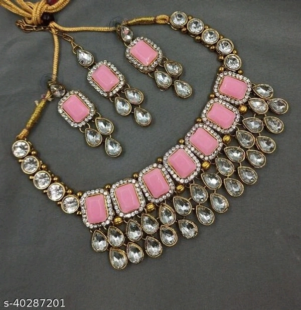 Urban Choker Set  - black,pink,green,grey