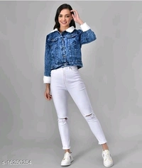 Urban Style Jacket - blue