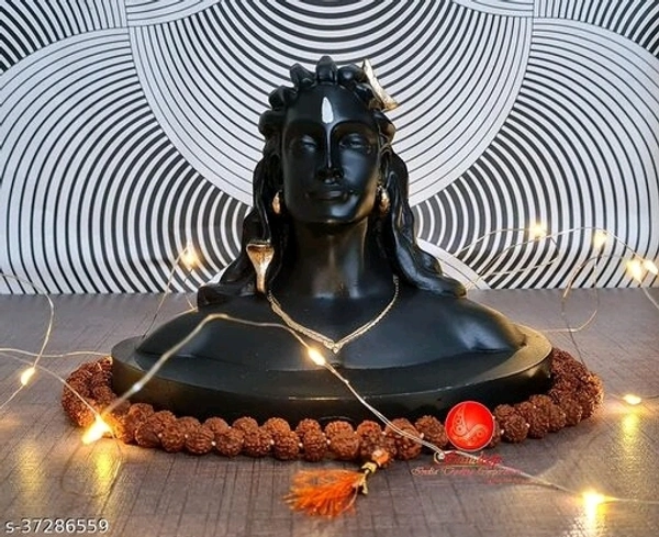 Mahakaal Showpiece - black