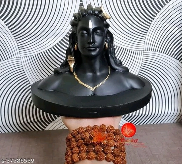 Mahakaal Showpiece - black