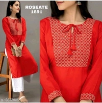 Plazo With Kurti - black,red, green