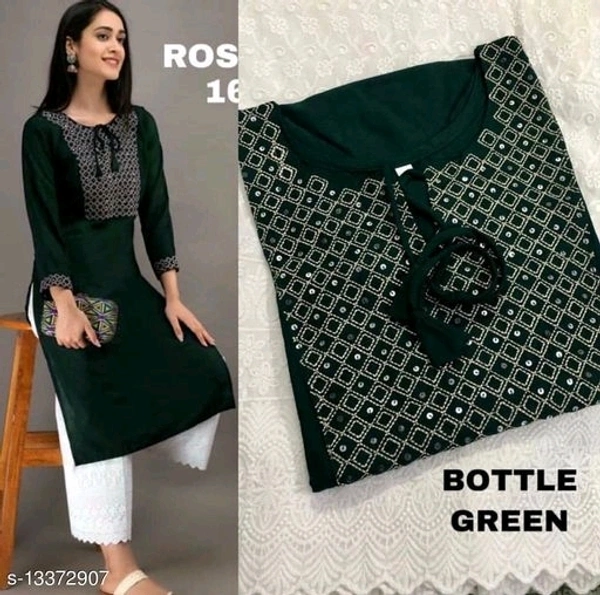 Plazo With Kurti - black,red, green