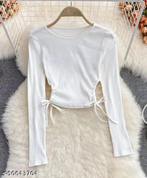 New Stylish Tops - white,black, parrot green