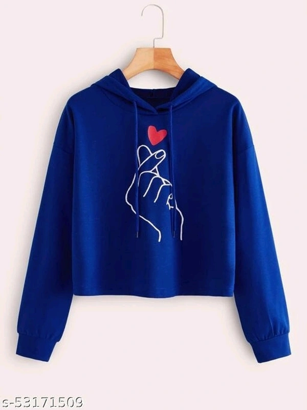 Blue Hoody - blue