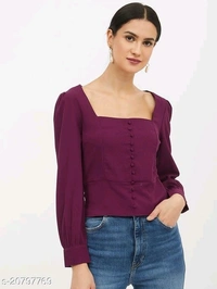 Urban Stylish Tops - peach,mehroon, mustard,blue, light blue