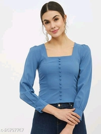 Urban Stylish Tops - peach,mehroon, mustard,blue, light blue