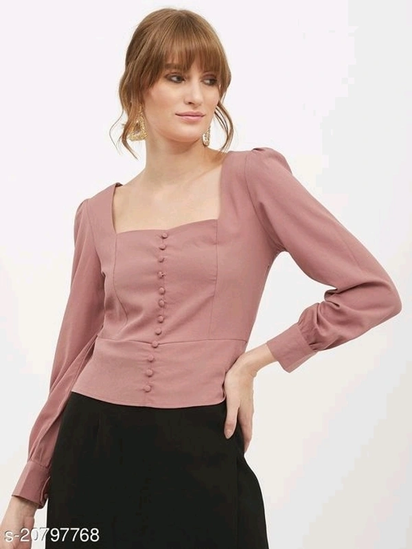 Urban Stylish Tops - peach,mehroon, mustard,blue, light blue
