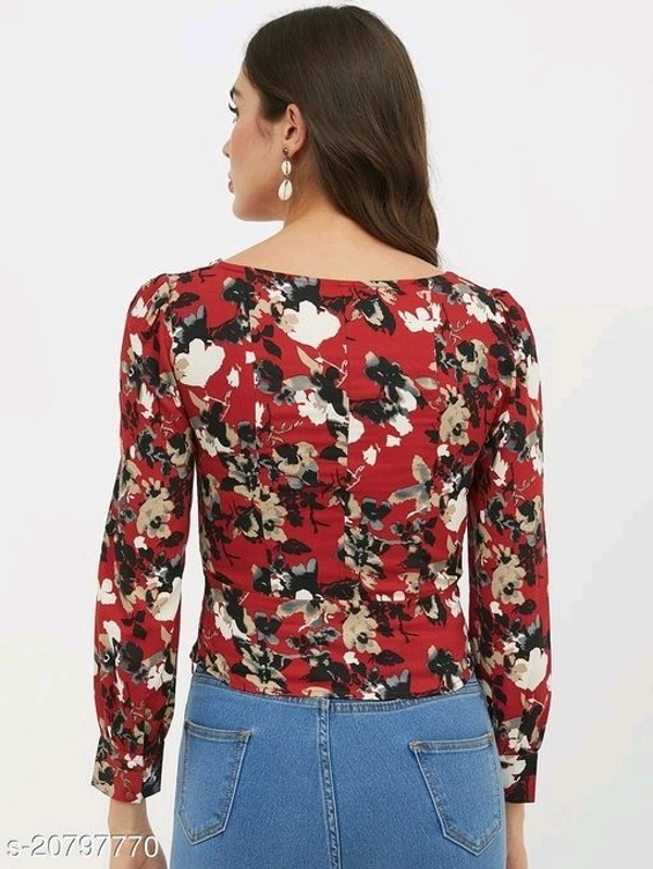 Polka Dot Tops - black,red
