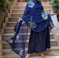 Beautiful Anarkali Kurta Set - blue