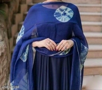 Beautiful Anarkali Kurta Set - blue