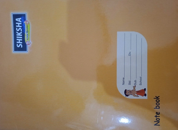 Shiksha Notebook Hindi - 9.25 x 7, 140 g