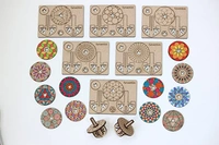 Funvention | Spinning Top Kits -Set of 6 DIY Coloring Puzzle for Kids-STEM Learning Toys Build-Color-Play Birthday Return Gift - Multi, Yes, No, Engineered MDF Wood, 27 x 19 x 4 cm, Funvention, 300 grams, Shipping Charges will be added during checkout. Order will be shipped within 2-4 working days. Delivery time may vary due to COVID-19 , rainy season and delivery location.  TrackingID will be provided  to check the  real time status of delivery. For any further queries related to order, Kindly send what's 