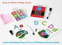 Funvention- for Little Scientist in Every Kid ABC Alphabet Write and Wipe Activity Writing Practice Cards Learning Games, Educational Toys for Children 3-6 Years - Multi, Yes, No, Plastic Sheets, 27 x 19 x 4 cm, Funvention, 300 grams, Shipping Charges will be added during checkout. Order will be shipped within 2-4 working days. Delivery time may vary due to COVID-19 , rainy season and delivery location.  TrackingID will be provided  to check the  real time status of delivery. For any further queries related