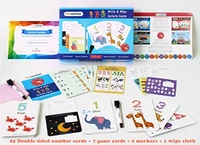 Funvention | Educational Game 123 Numbers Write and Wipe Activity Writing & Counting Practice Cards Learning Games, Pen Control for Children 3-6 Years - Multi, Yes, No, Plastic Sheets, 27 x 19 x 4 cm, Funvention, 300 grams, Shipping Charges will be added during checkout. Order will be shipped within 2-4 working days. Delivery time may vary due to COVID-19 , rainy season and delivery location.  TrackingID will be provided  to check the  real time status of delivery. For any further queries related to order, 