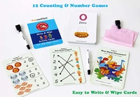 Funvention | Educational Game 123 Numbers Write and Wipe Activity Writing & Counting Practice Cards Learning Games, Pen Control for Children 3-6 Years - Multi, Yes, No, Plastic Sheets, 27 x 19 x 4 cm, Funvention, 300 grams, Shipping Charges will be added during checkout. Order will be shipped within 2-4 working days. Delivery time may vary due to COVID-19 , rainy season and delivery location.  TrackingID will be provided  to check the  real time status of delivery. For any further queries related to order, 
