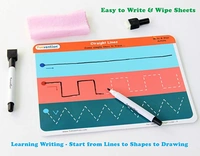 Funvention | Educational Game 123 Numbers Write and Wipe Activity Writing & Counting Practice Cards Learning Games, Pen Control for Children 3-6 Years - Multi, Yes, No, Plastic Sheets, 27 x 19 x 4 cm, Funvention, 300 grams, Shipping Charges will be added during checkout. Order will be shipped within 2-4 working days. Delivery time may vary due to COVID-19 , rainy season and delivery location.  TrackingID will be provided  to check the  real time status of delivery. For any further queries related to order, 