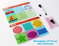 Funvention | Educational Game 123 Numbers Write and Wipe Activity Writing & Counting Practice Cards Learning Games, Pen Control for Children 3-6 Years - Multi, Yes, No, Plastic Sheets, 27 x 19 x 4 cm, Funvention, 300 grams, Shipping Charges will be added during checkout. Order will be shipped within 2-4 working days. Delivery time may vary due to COVID-19 , rainy season and delivery location.  TrackingID will be provided  to check the  real time status of delivery. For any further queries related to order, 